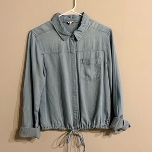 Light Blue Button-Up Shirt